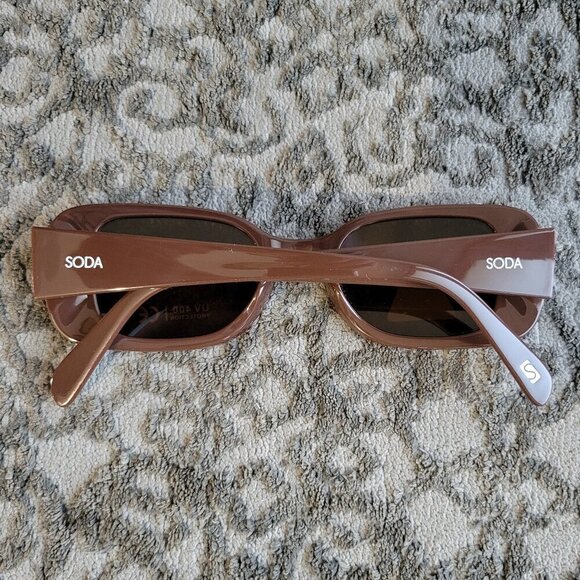 NEW SODA Bambi Coffee / Brown Lens Polarized UV400 Glasses main image 7